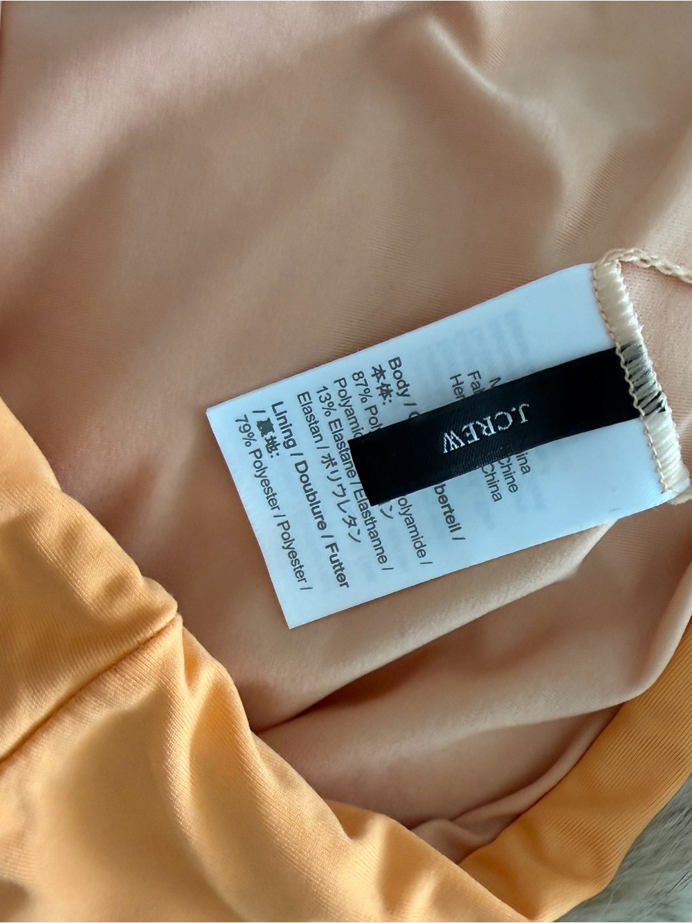 J. Crew Orange High-Waist Bikini Set - Picture 5 of 8